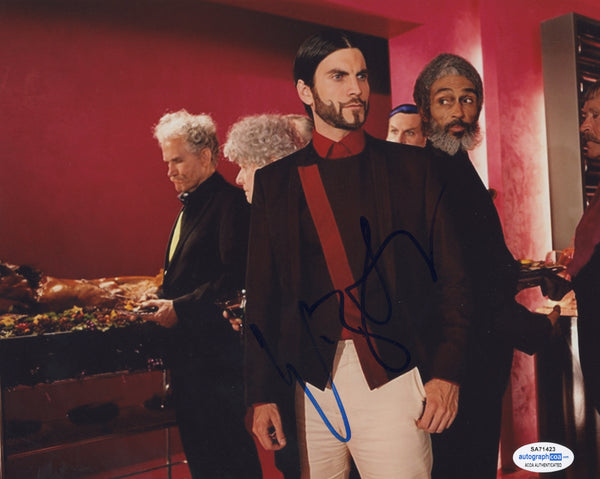 Wes Bentley Hunger Games Signed Autograph 8x10 Photo ACOA