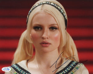 Emily Browning Sucker Punch Signed Autograph 8x10 Photo ACOA