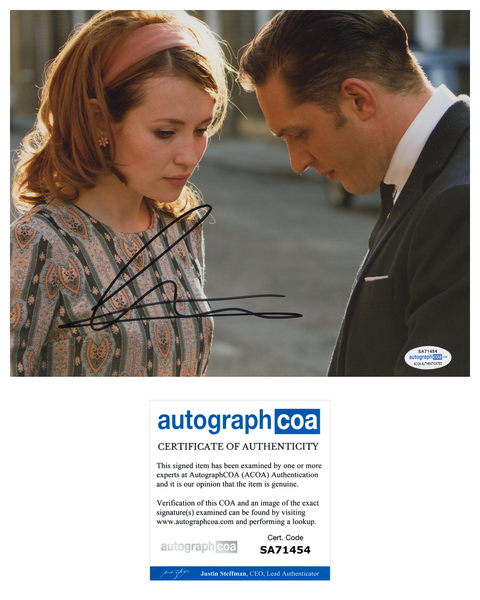 Emily Browning Legend Signed Autograph 8x10 Photo ACOA