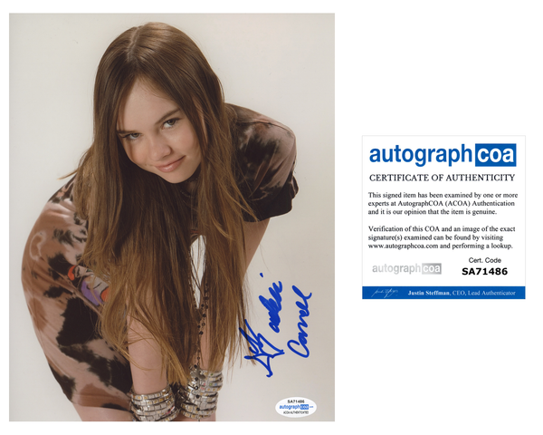 Madeline Carroll Signed Autograph 8x10 Photo ACOA