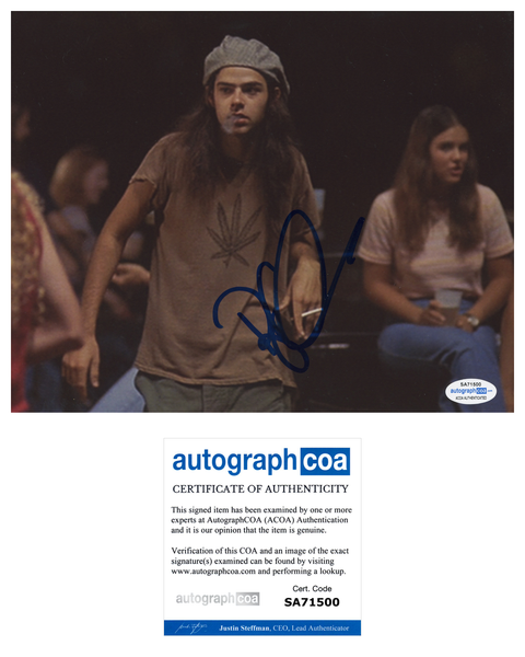 Rory Cochrane Dazed & Confused Signed Autograph 8x10 Photo ACOA