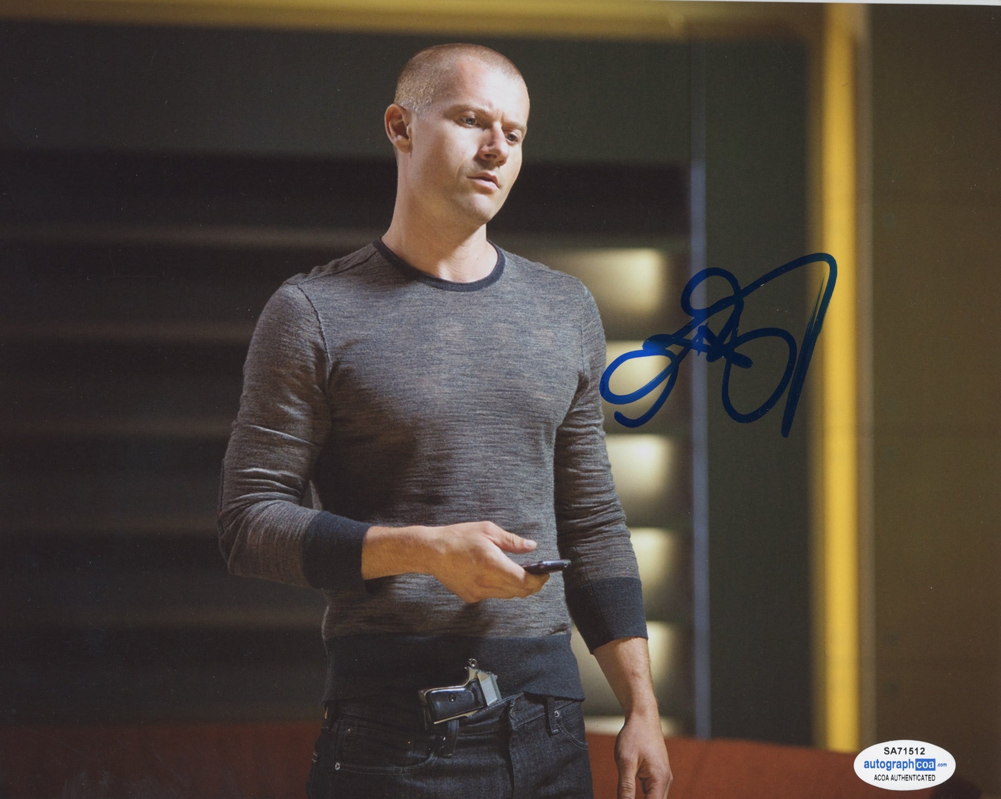 James Badge Dale Iron Man Signed Autograph 8x10 Photo ACOA