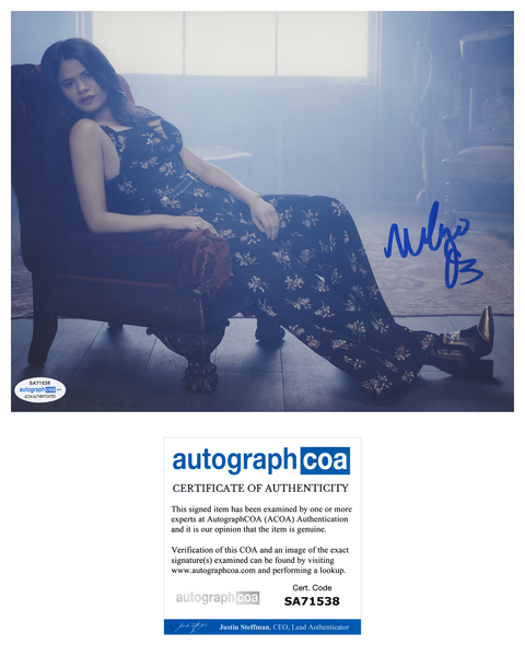 Melonie Diaz Charmed Signed Autograph 8x10 Photo ACOA