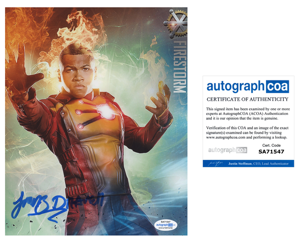 Franz Drameh Legends of Tomorrow Signed autograph 8x10 Photo ACOA