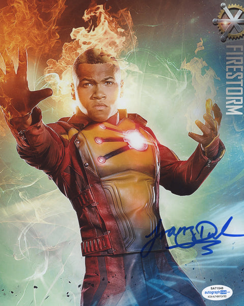 Franz Drameh Legends of Tomorrow Signed autograph 8x10 Photo ACOA