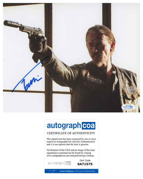 Tommy Flanagan Sons of Anarchy Signed Autograph 8x10 Photo ACOA