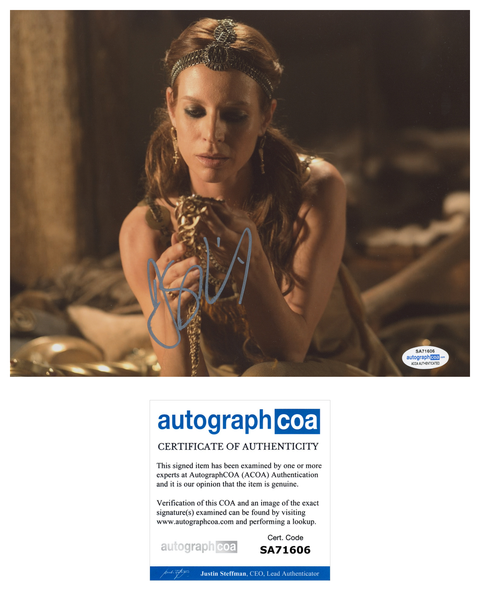 Jessalyn Gilsig Vikings Signed Autograph 8x10 Photo ACOA