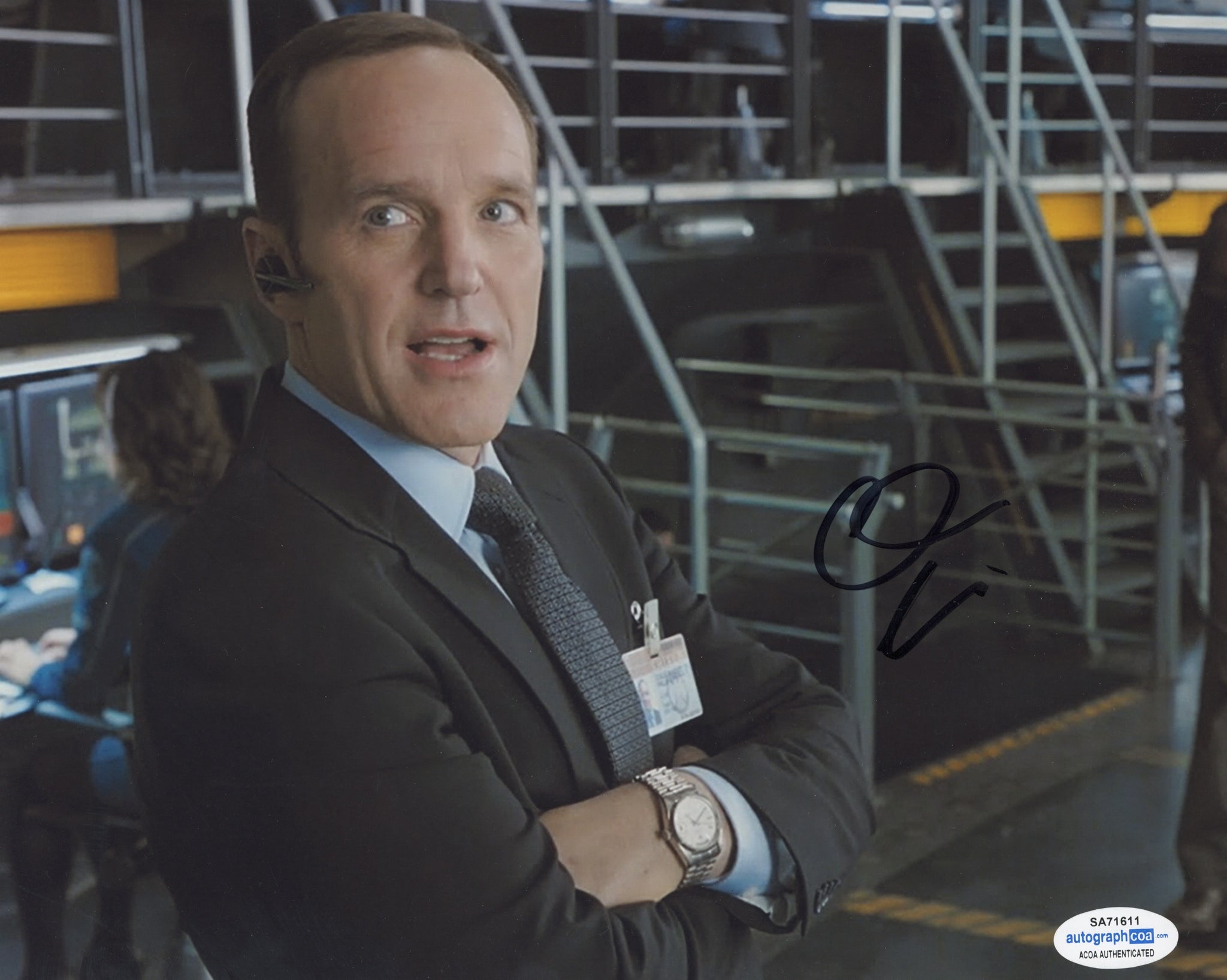 Clark Gregg Coulson Avengers Shield Signed Autograph 8x10 Photo ACOA