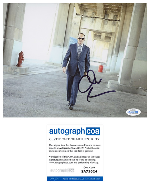 Clark Gregg Coulson Avengers Shield Signed Autograph 8x10 Photo ACOA