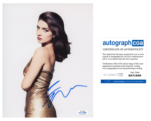 Eve Hewson Behind Her Eyes Signed Autograph 8x10 Photo ACOA