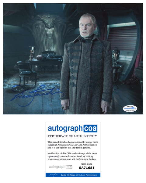 Derek Jacobi Underworld Signed Autograph 8x10 Photo ACOA
