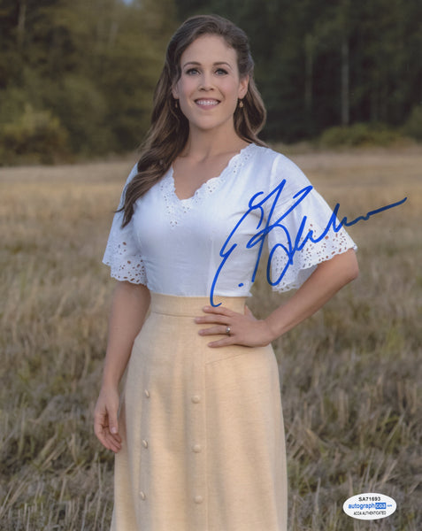 Erin Krakow When Calls the Heart Signed Autograph 8x10 Photo ACOA