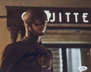 Grant Gustin The Flash Signed Autograph 8x10 Photo ACOA