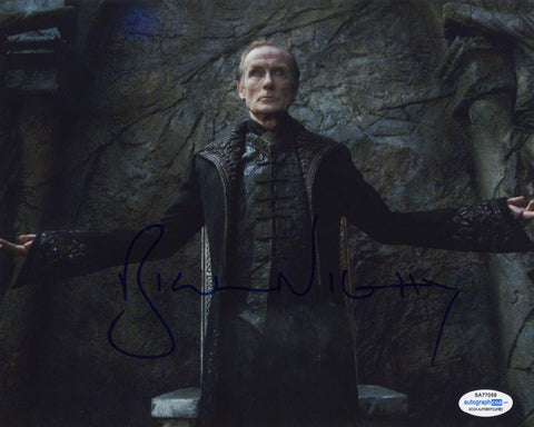 Bill Nighy Underworld Signed Autograph 8x10 Photo ACOA