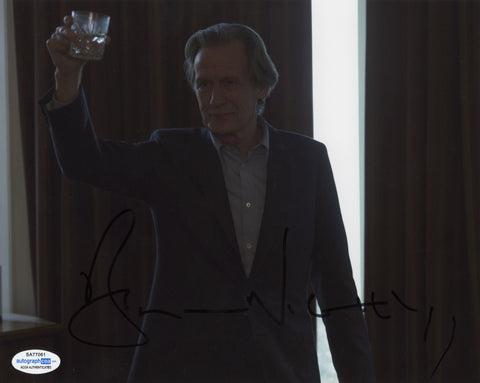 Bill Nighy About Time Signed Autograph 8x10 Photo ACOA