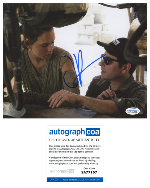 JJ Abrams Star Wars Signed Autograph 8x10 Photo ACOA