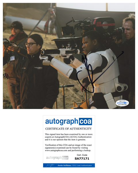 JJ Abrams Star Wars Signed Autograph 8x10 Photo ACOA