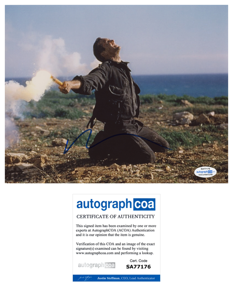 Nicolas Nic Cage Rock Signed Autograph 8x10 Photo ACOA
