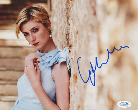 Elizabeth Debicki Sexy The Crown Signed Autograph 8x10 Photo ACOA