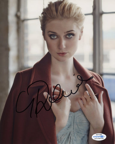 Elizabeth Debicki Sexy The Crown Signed Autograph 8x10 Photo ACOA