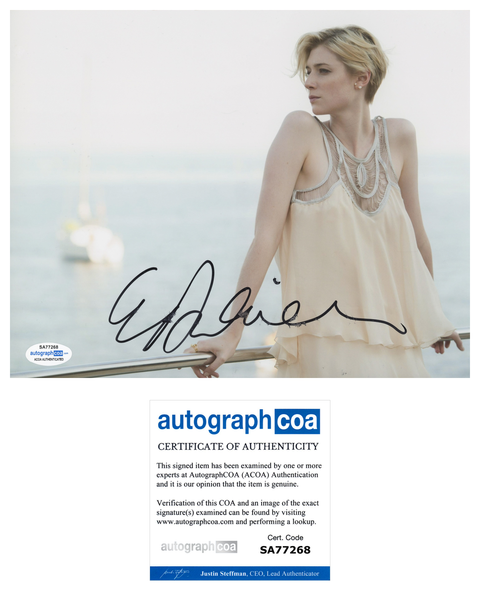 Elizabeth Debicki Sexy The Crown Signed Autograph 8x10 Photo ACOA