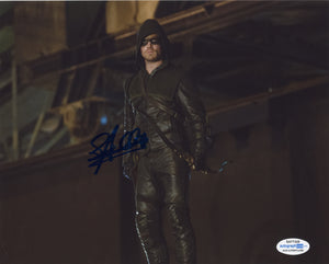 Stephen Amell Arrow Oliver Queen Signed Autograph 8x10 Photo ACOA