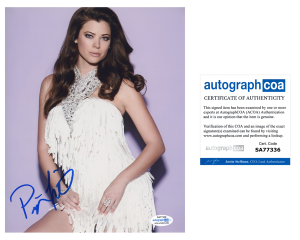 Peyton List Sexy Signed Autograph 8x10 Photo ACOA