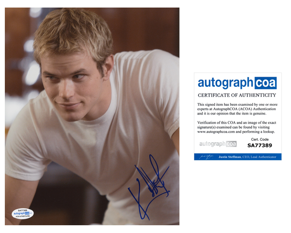 Kellan Lutz Twilight Signed Autograph 8x10 Photo ACOA