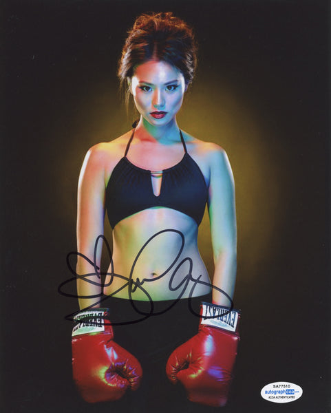 Jamie Chung Sexy Signed Autograph 8x10 Photo ACOA