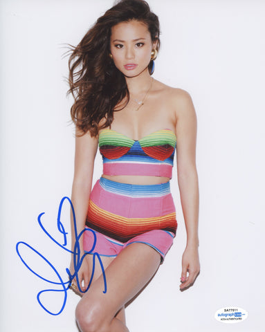 Jamie Chung Sexy Signed Autograph 8x10 Photo ACOA