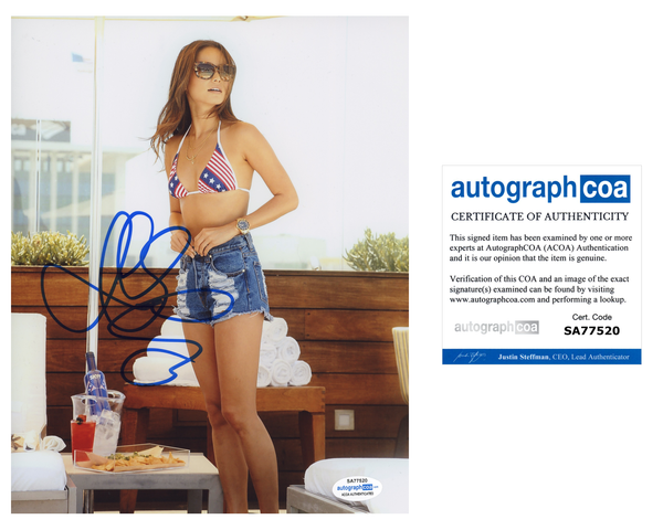 Jamie Chung Sexy Signed Autograph 8x10 Photo ACOA