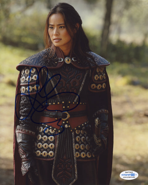 Jamie Chung Once Upon A Time Signed Autograph 8x10 Photo ACOA