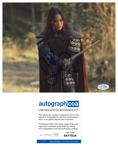 Jamie Chung Once Upon A Time Signed Autograph 8x10 Photo ACOA