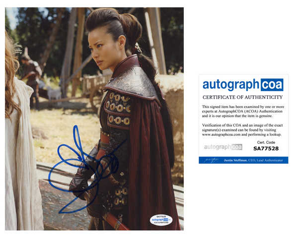 Jamie Chung Once Upon A Time Signed Autograph 8x10 Photo ACOA