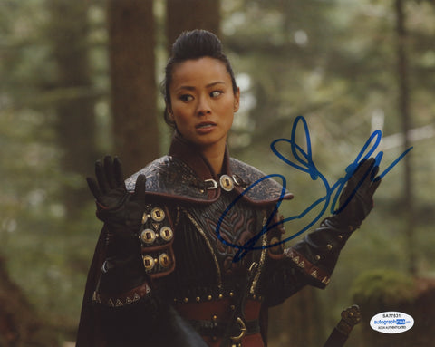 Jamie Chung Once Upon A Time Signed Autograph 8x10 Photo ACOA