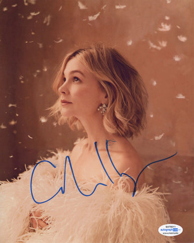 Carey Mulligan Sexy Signed Autograph 8x10 Photo ACOA