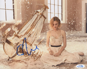 Carey Mulligan Sexy Signed Autograph 8x10 Photo ACOA