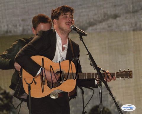 Marcus Mumford & Sons Signed Autograph 8x10 Photo ACOA