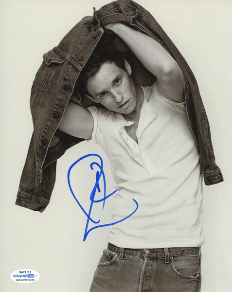 Eddie Redmayne Fantastic Beasts Signed Autograph 8x10 Photo ACOA