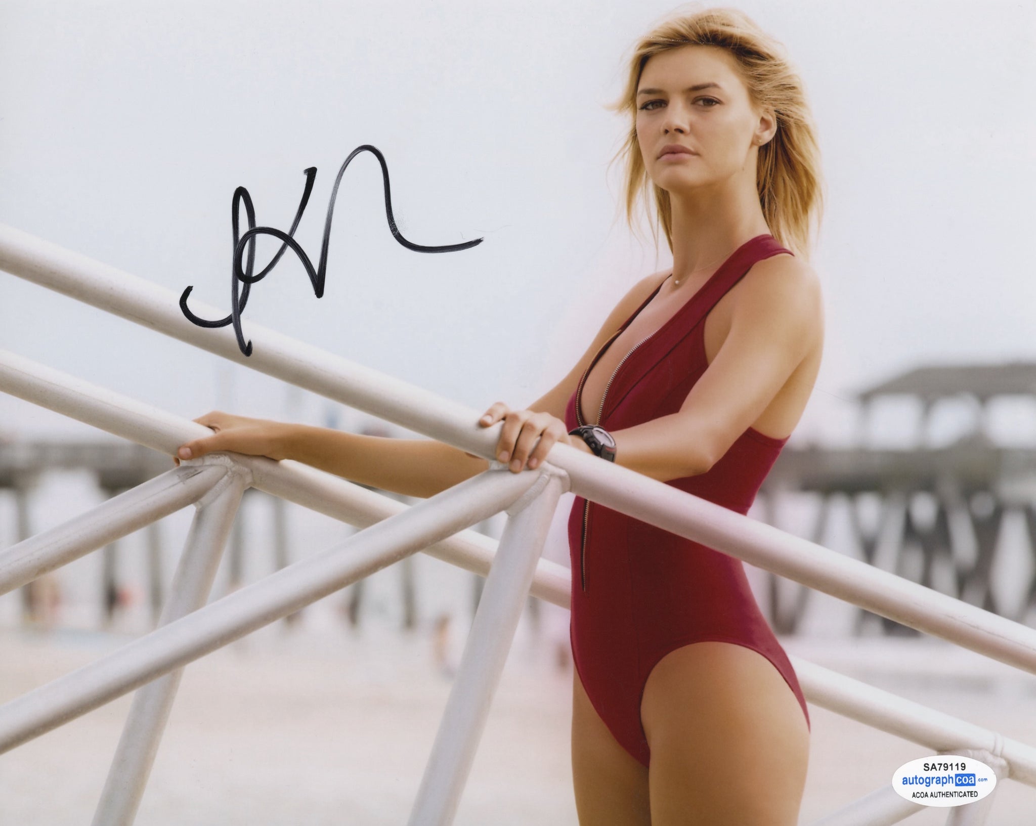 Kelly Rohrbach Baywatch Signed Autograph 8x10 Photo ACOA