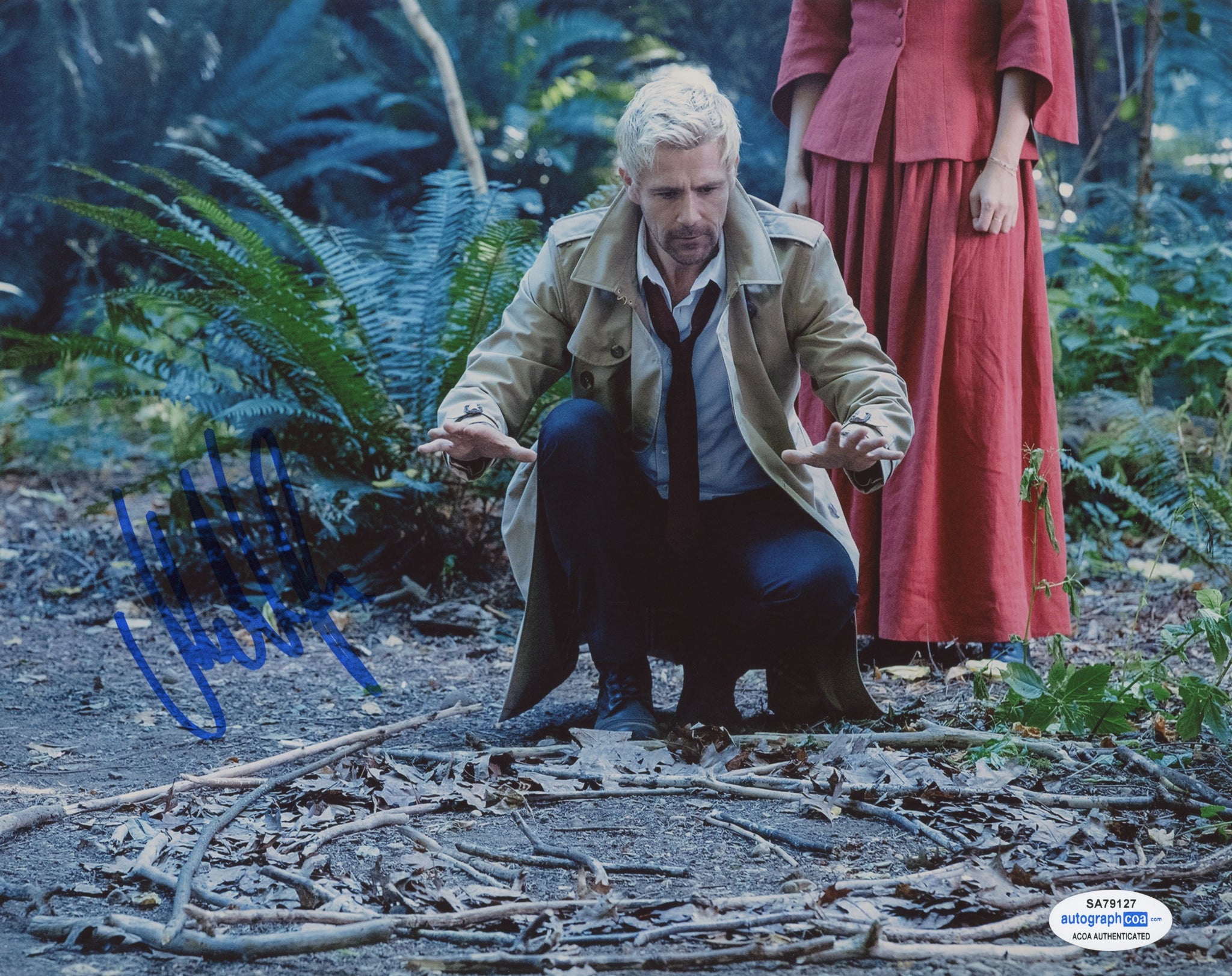 Matt Ryan Constantine Legends of Tomorrow Signed Autograph 8x10 Photo ACOA