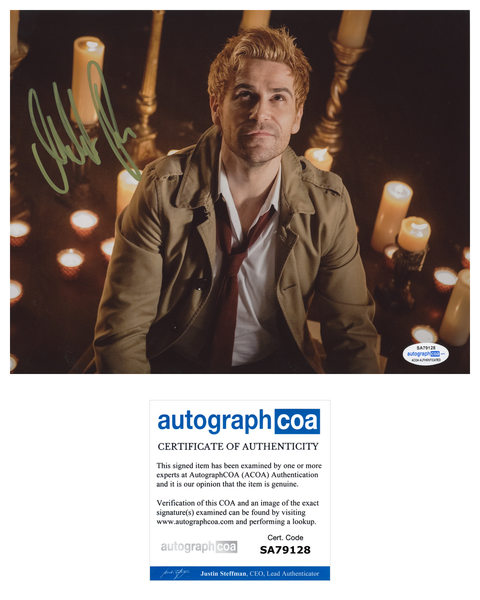 Matt Ryan Constantine Legends of Tomorrow Signed Autograph 8x10 Photo ACOA