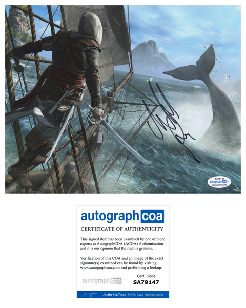 Matt Ryan Assassin's Creed Signed Autograph 8x10 Photo ACOA