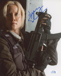 Jessy Schram Falling Skies Signed Autograph 8x10 Photo ACOA