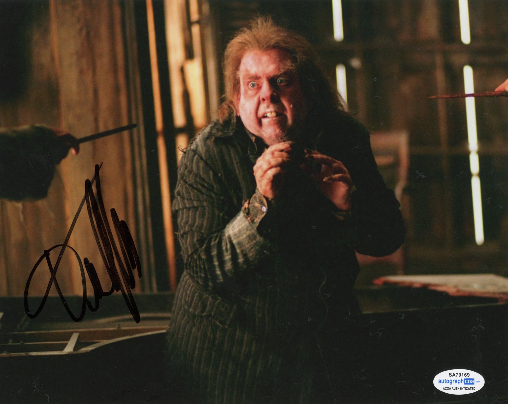 Timothy Spall Harry Potter Signed Autograph 8x10 Photo ACOA Peter Pettigrew