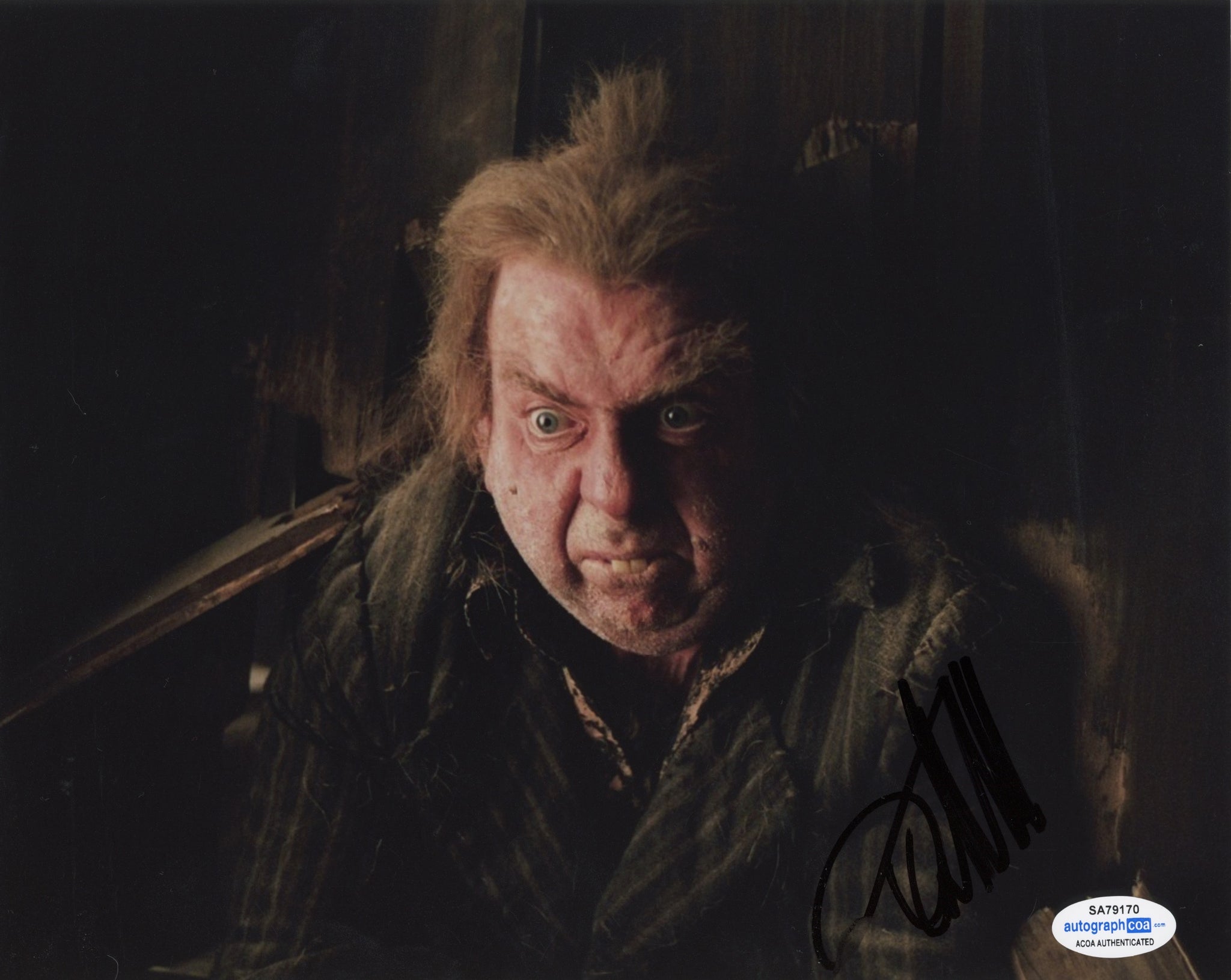 Timothy Spall Harry Potter Signed Autograph 8x10 Photo ACOA Peter Pettigrew