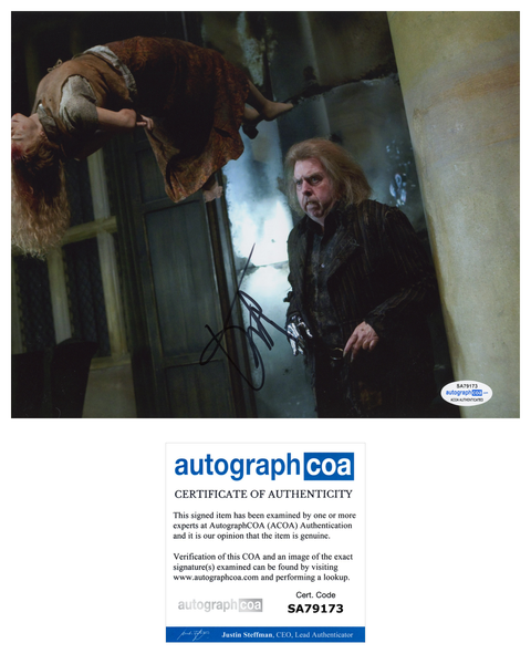 Timothy Spall Harry Potter Signed Autograph 8x10 Photo ACOA Peter Pettigrew