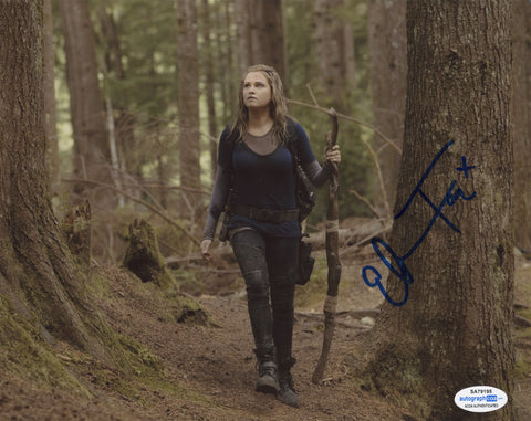 Eliza Taylor The 100 Signed Autograph 8x10 Photo ACOA