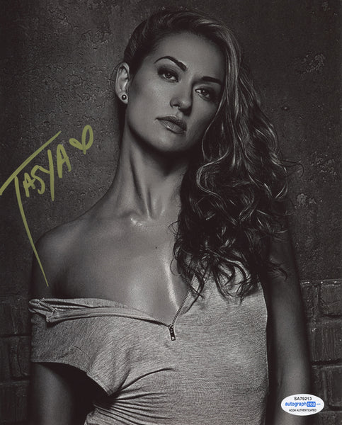 Tasya Teles The 100 Sexy Signed Autograph 8x10 Photo ACOA