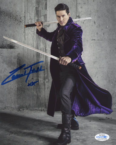 Lewis Tan Into the Badlands Signed Autograph 8x10 Photo ACOA